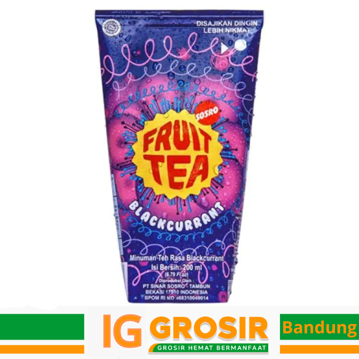 

Fruit Tea Pouch 230ml Blackcurrant