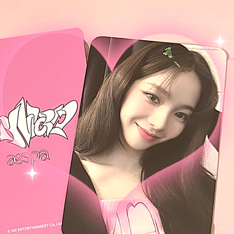 [OFFICIAL] pc photocard aespa Karina appmus Apple music my world pob