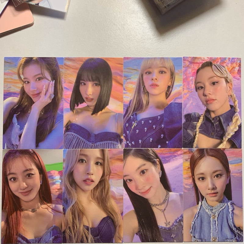 Photocard Twice Ewo Jeans | Sana Jeans | Momo Jeans | Tzuyu Jeans | Jeongyeon Jeans | Chaeyoung Jean