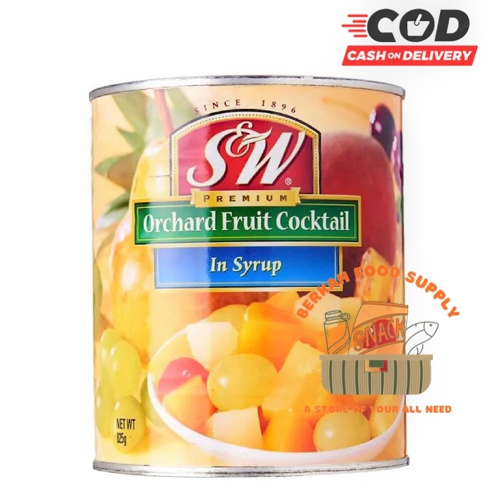 

✨COD✨ SW ORCHARD FRUIT COCKTAIL 850gr / buah koktail kaleng murah !!!