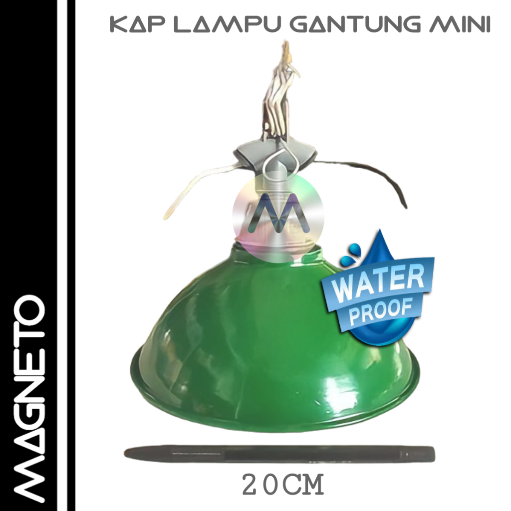 KAP LAMPU JALAN + FITTING GANTUNG ANTI AIR KECIL TUTUP LAMPU OUTDOR TERAS WATERPROFF TERMURAH