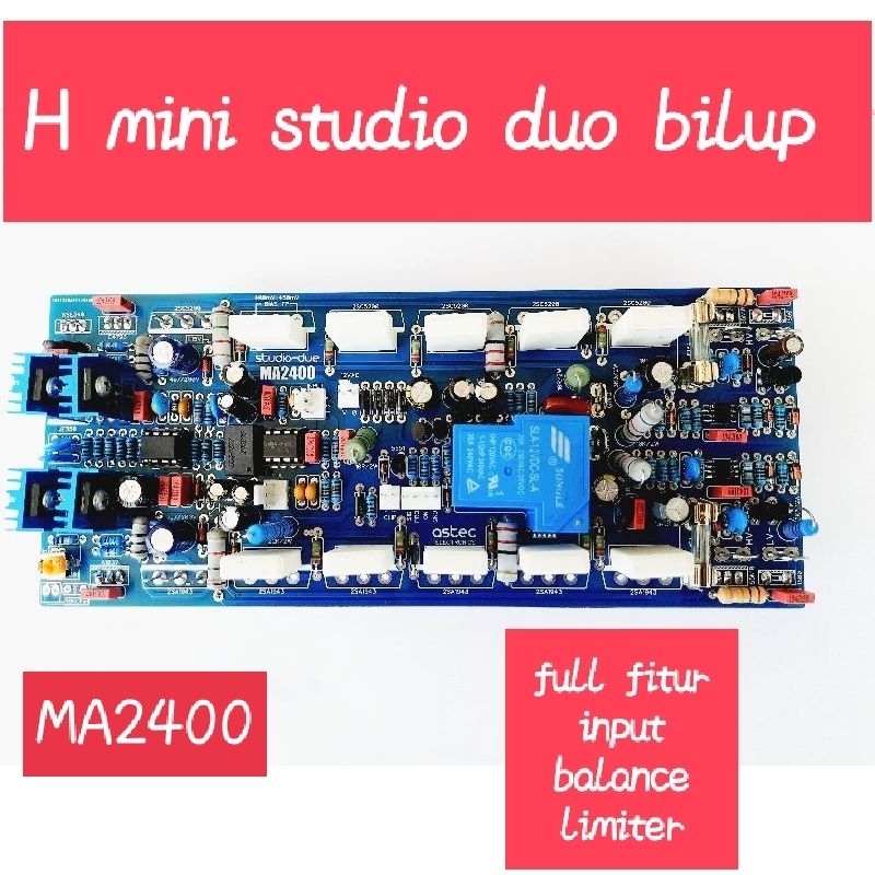 kit clas H mini studio duo MA2400 bilup