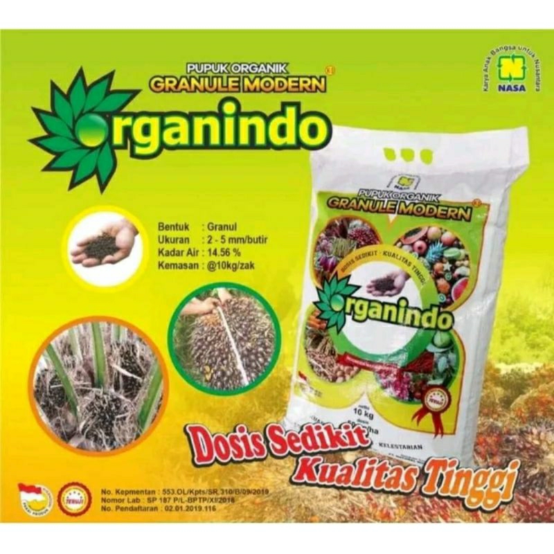 Pupuk Organik Nasa Granul Modern Sgran Bisa COD