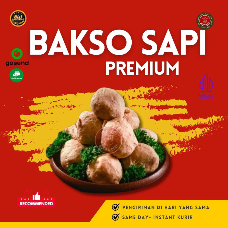 Bakso Sapi Premium Frozen | Baso Sapi Urat | Bakso Daging Sapi Halal | Bakso Sapi One Suke isi 50 | Bakso Sapi Asli Halal Premium | Bakso Sapi Warisan Frozen | Bakso Sapi Super Polos Premium | Baso Asli Daging Sapi