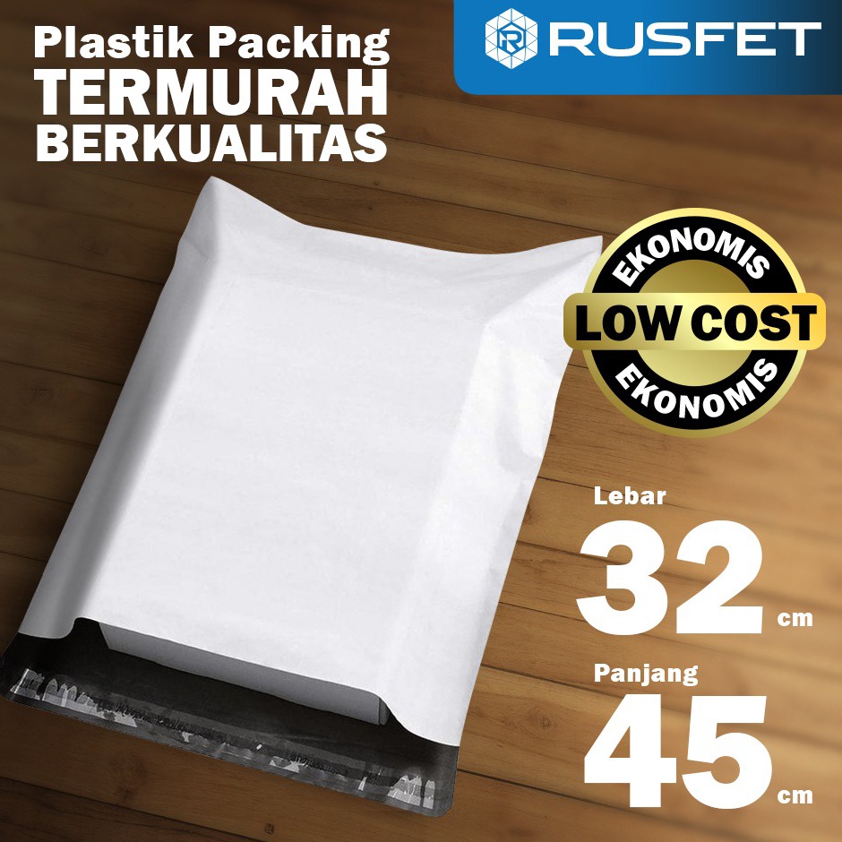 

Paling Popular Amplop Plastik Polymailer White Ekonomis Low Cost/Plastik Packing Polos Olshop Termurah ➠❉✳