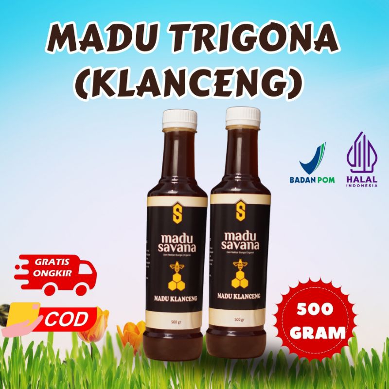 

Madu Trigona Murni [500 Gram] Madu Savana