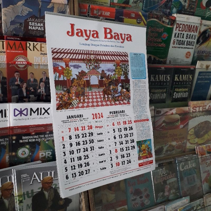 

Kalender Jaya Baya tahun 2024