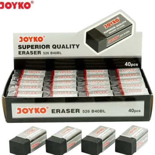 

Harga Termurah PENGHAPUS STIP KECIL JOYKO HITAM / PUTIH EB 40 [PACK- 40 PCS] Sale