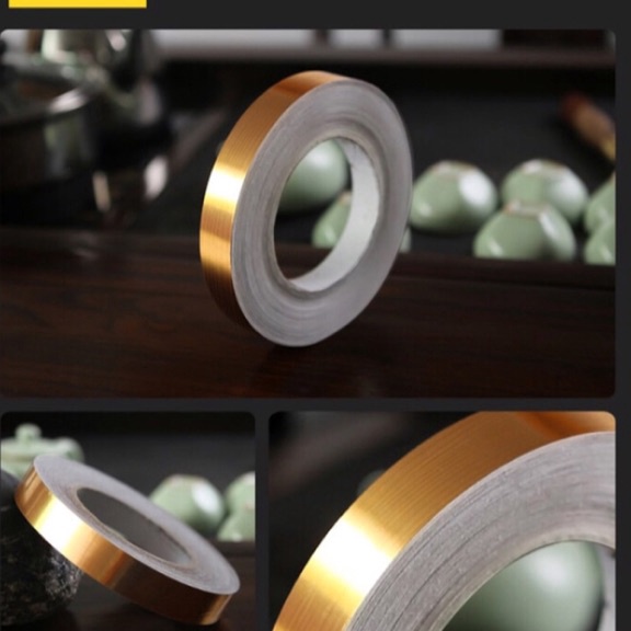 

Laris 50meter 0,5cm gulungan sticker pembatas keramik 0.5cm Ready