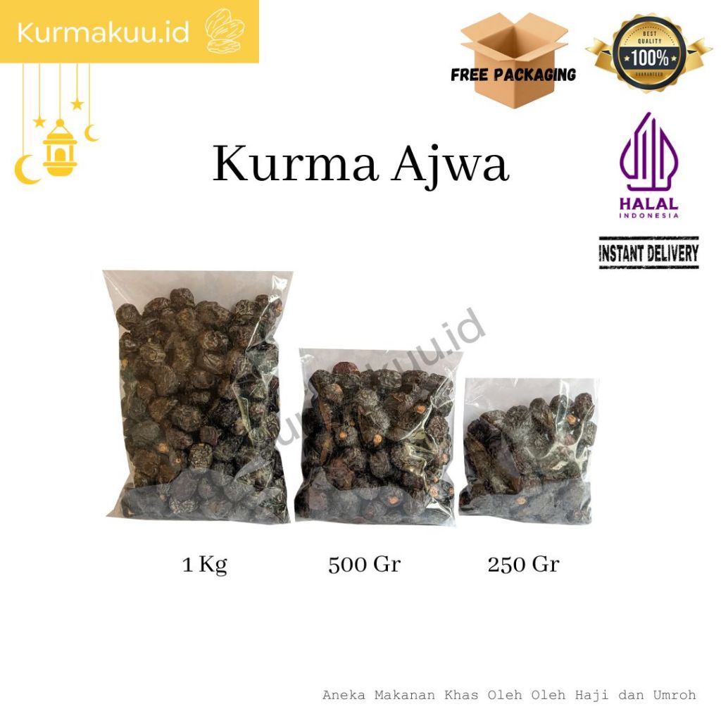 

Kurma Ajwa Madina Premium Organik