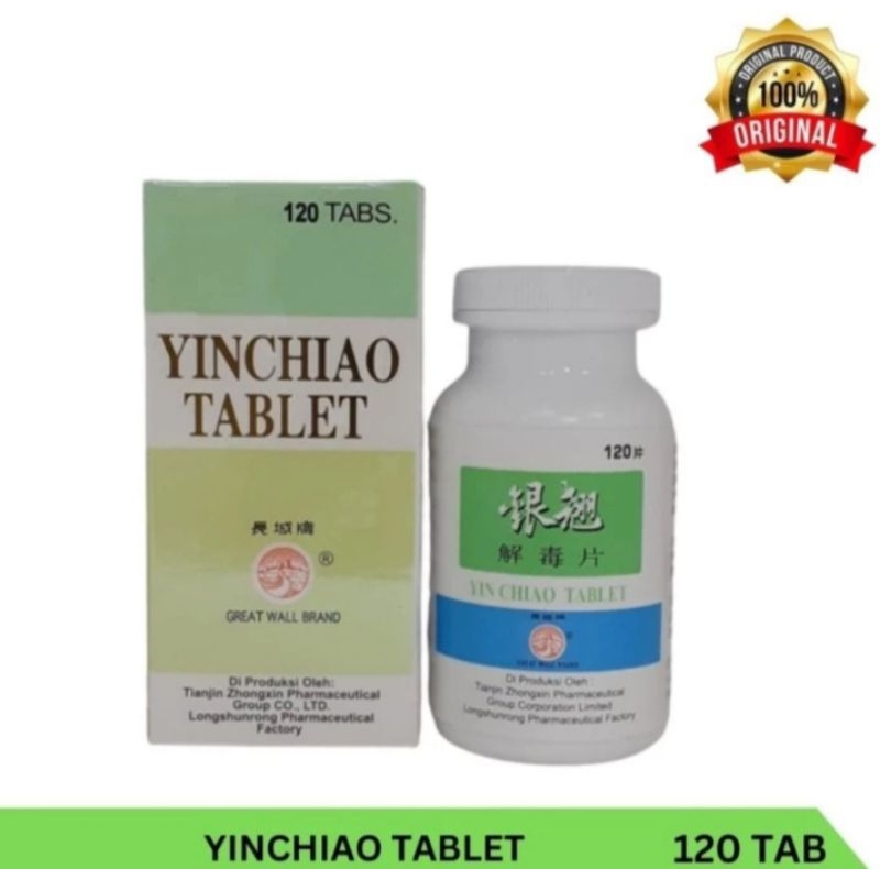 YINCHIAO TABLET YIN QIAO YIN CHIAO TABLET YIN