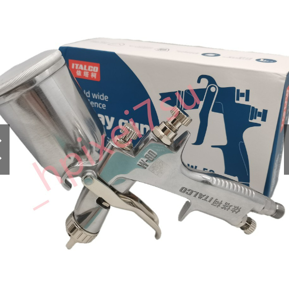 Italco W80 car spray gun for paint Mini Repair Pistol paint controller Gun Gravity 1.0mm nozzle 400m