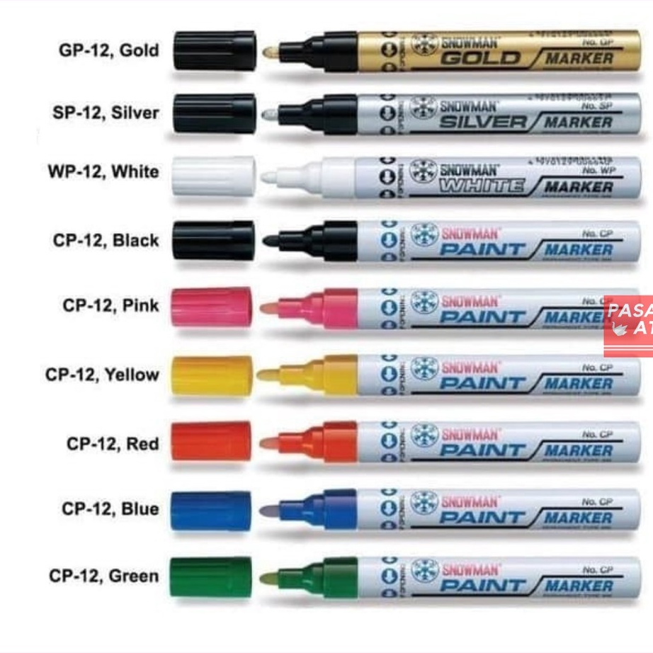 

Best Produk Spidol SNOWMAN paint marker (pcs) Harga Murah