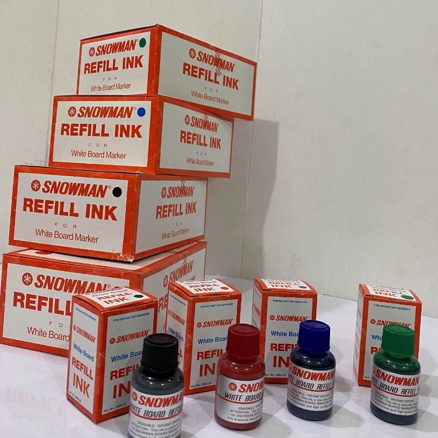 

Best Product Refill Spidol Whiteboard Snowman WBI-20 (Untuk BG-12 &ABG-12) Readystock