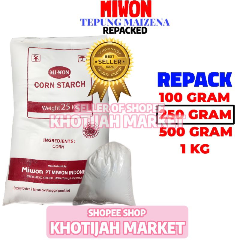 

Tepung Maizena Miwon 250gr Repack