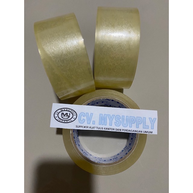 

LAKBAN MURAH BENING 45MM x 80 yard Merk Ocin Kwalitas Daimaru