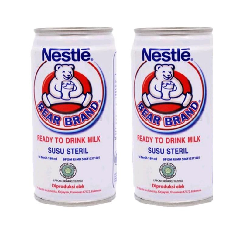 

Susu bear brand 189ml original
