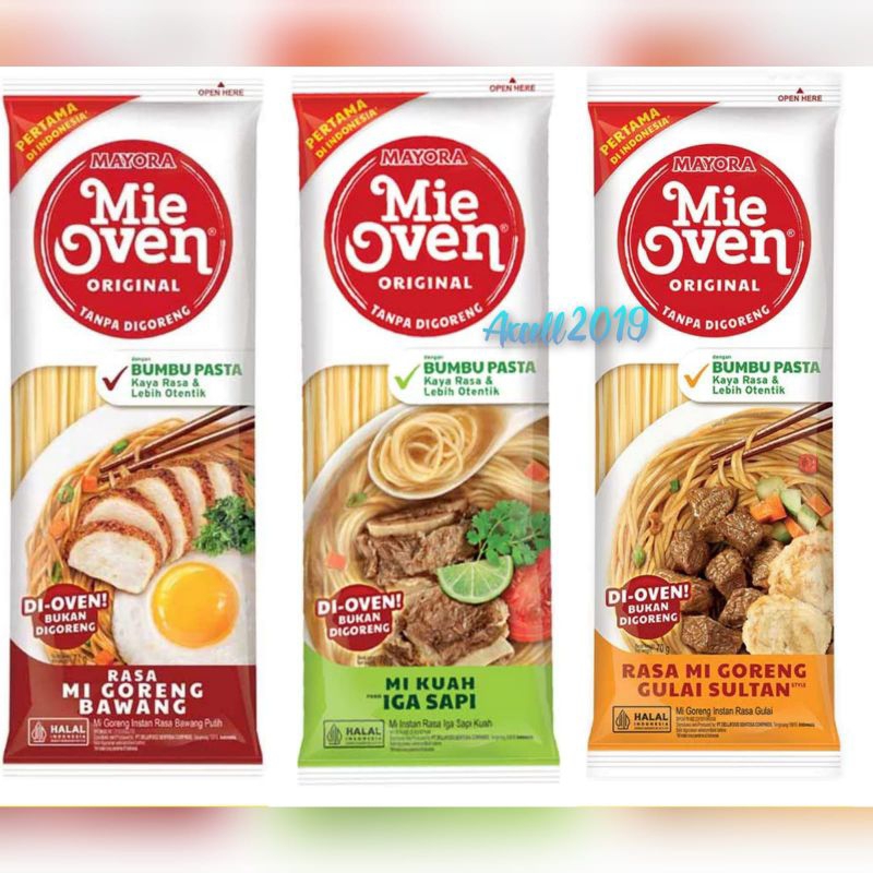 

Mie Oven Mayora Mie Instan Lezaaattt