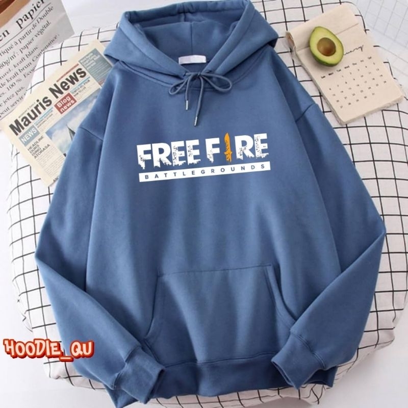 FREE FIRE_Sweater Hoodie Anak Remaja Pria Wanita | Jaket Untuk Anak Remaja 5 - 16 Tahun