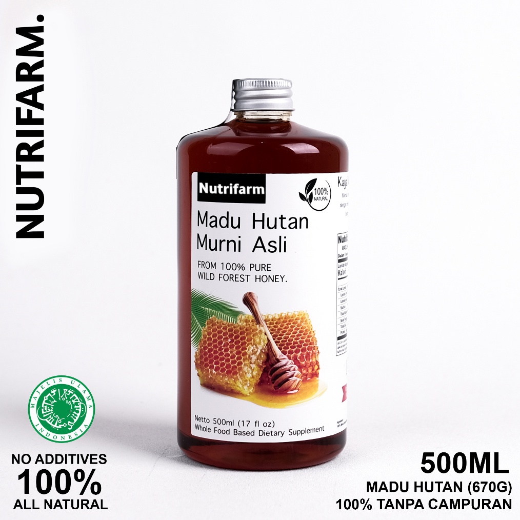 

✨Promo✨ Hari Ini MADU HUTAN 500ML (670G) ASLI ORIGINAL 100% ALAMI TANPA CAMPURAN APAPUN / MADU HUTAN GHOLIBAN KALIMANTAN murah