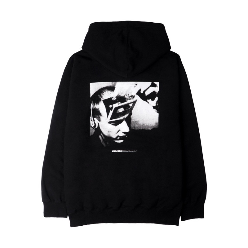 Hoodie Sweater Starcross YOT - Hitam Unisex