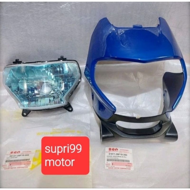 Batok Cover Lampu Depan Dan Reflektor lampu Depan Suzuki Rk COOL Asli Original SGP