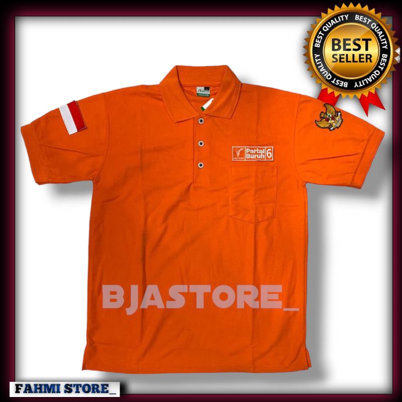 KAOS POLO PARTAI BURUH TERBARU