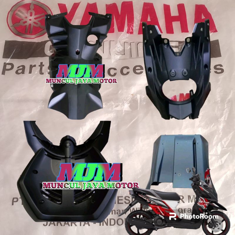 paket body kasar bagian depan X-RIDE 115 4 PCS original yamaha genuine parts