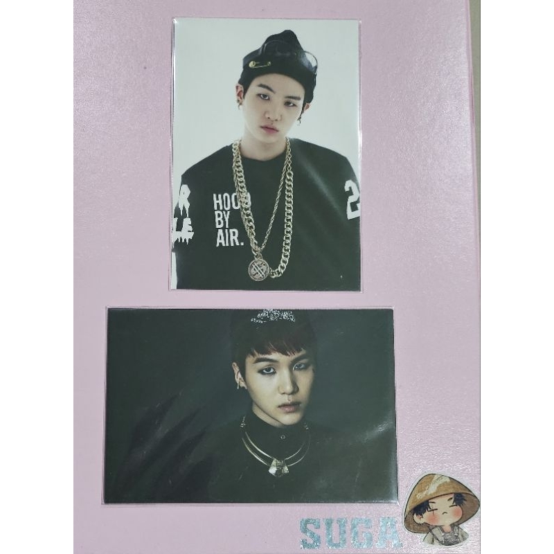 (READY) BTS SUGA armypedia postcard
