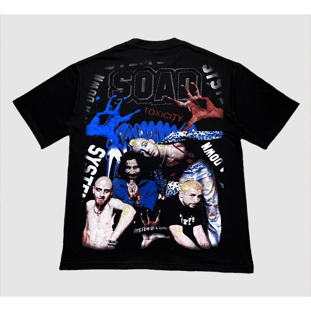 Kaos Oversize System Of A Down Cls Tshirt