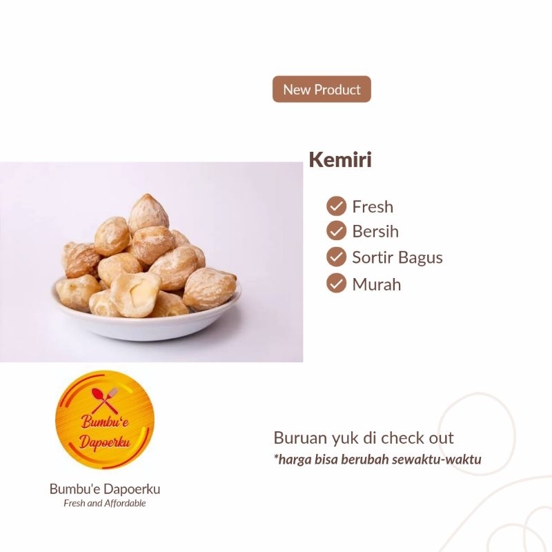 

Kemiri | Sortir Bagus | Fresh Product