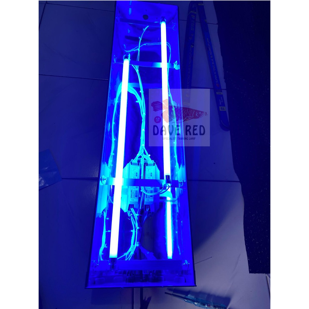 2 Aquazonic 80 cm Lampu Tanning Arwana Super Red