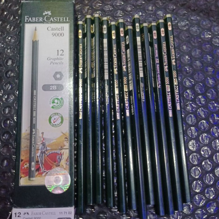 

[PRODUK 9MZBY77] Pensil faber castell steadler 2B( 1 pack 12 pcs) 48