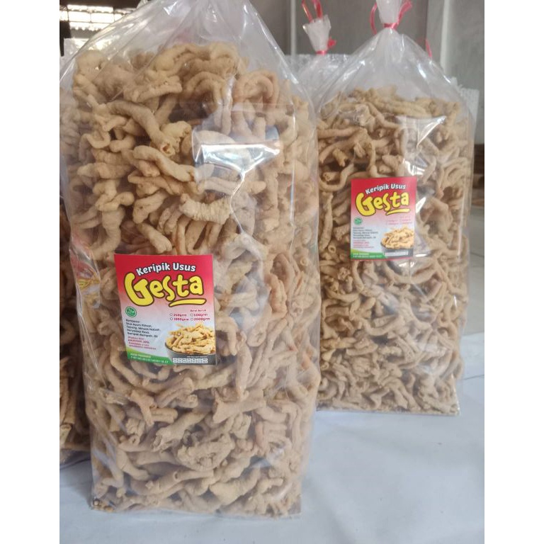 

66 2kg (1bal) kripik usus ayam free bablewrap & kardus 8591