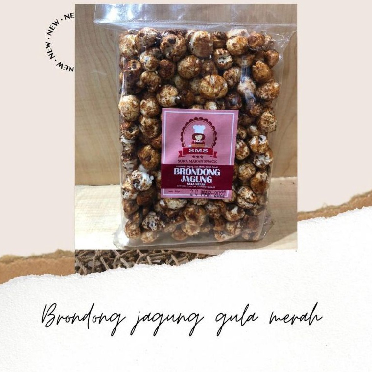 

Brondong jagung gula merah / cemilan jadul / cemilan Snack Bestseller