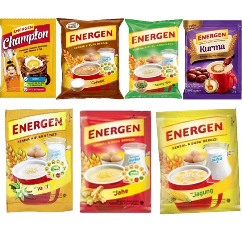 

Ready Stock Energen Minuman Sereal Oat Susu 35g 1renteng isi 10 n7f8n