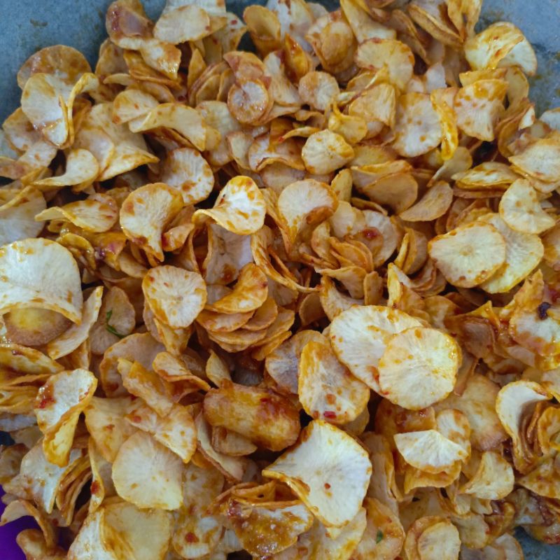 

KERIPIK SINGKONG PEDAS MANIS 250g