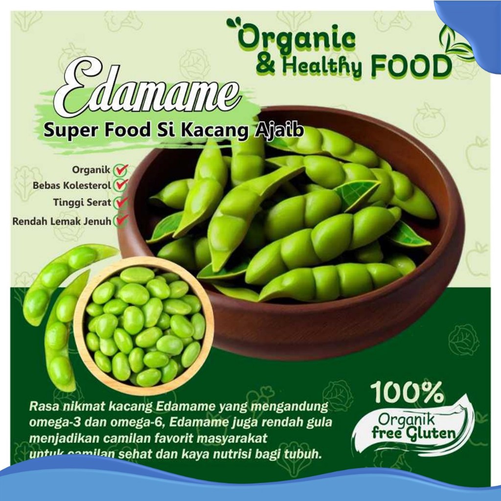 

Edamame segar / Bukan Frozen / Edamame Fresh / Makanan Sehat Jember / Kedelai Super Jepang