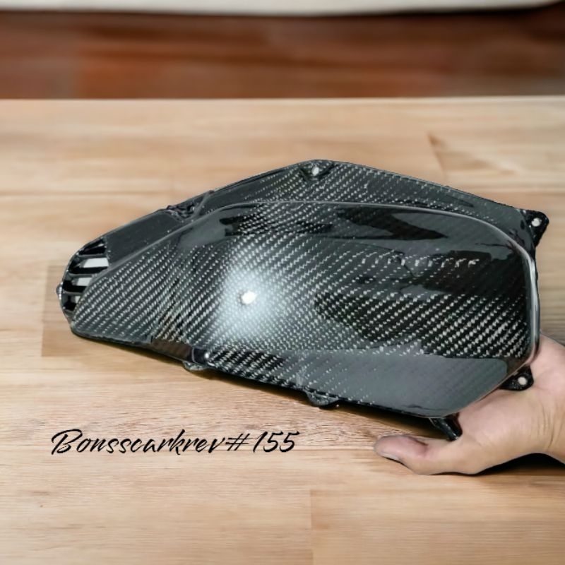 tutup filter Vario 125/150 new/old karbon kevlar