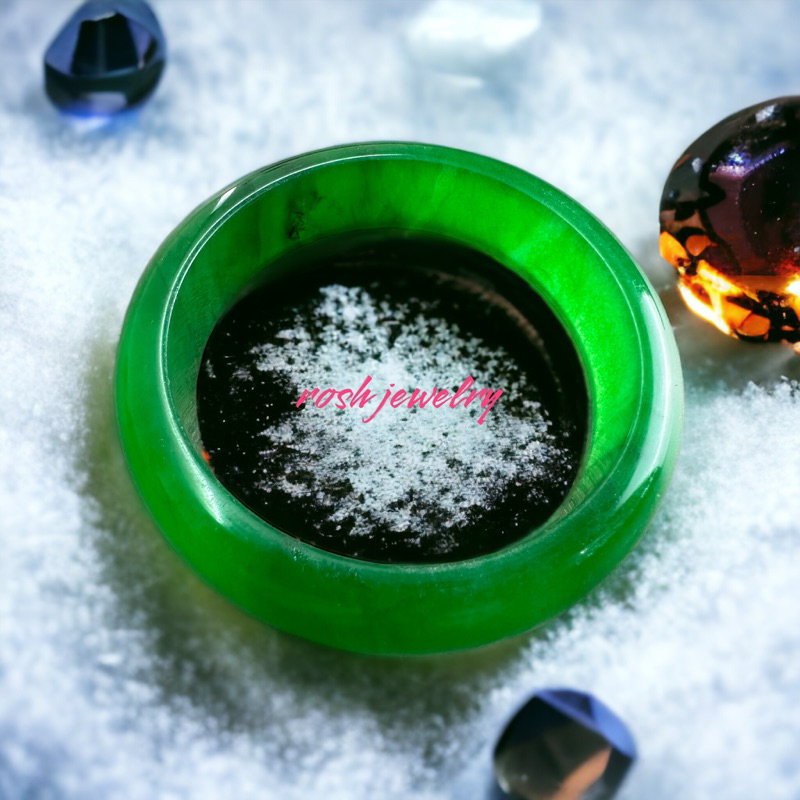 Gelang Emerald Batu Giok Asli Taiwan