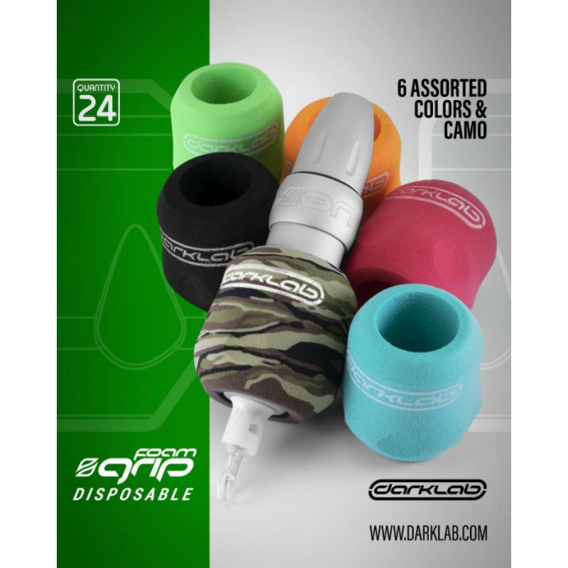 ergo foam darklab fk irons,foam grip eztattooing