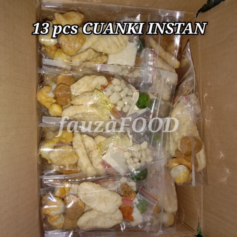 

Import Terlaris CUANKI INSTAN 13 PCS grosir