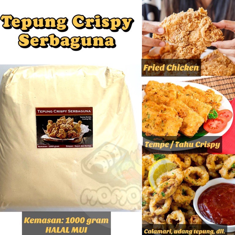 

cod Tepung bumbu ayam / Tepung crispy serbaguna 1kg / ayam goreng kfc mcd / breader fried chicken 9099