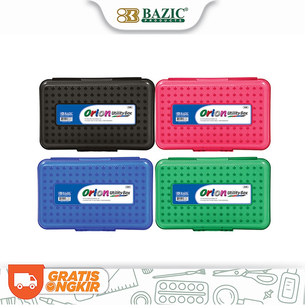

Bazic Pencil Case Orion Multipurpose Utility Box - Kotak Serbaguna
