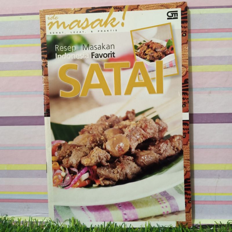 BUKU Ide Masak - Resep Masakan Indonesia Favorit Satai