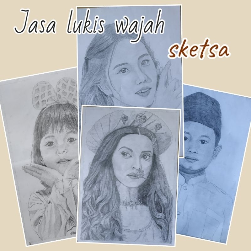 

JASA LUKIS WAJAH/SKETSA WAJAH/LUKISAN WAJAH PENSIL/GAMBAR WAJAH