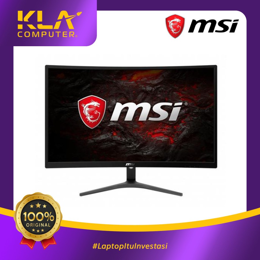 MSI Optix G241VC Curved 24 inch FHD 1080p 75Hz 1ms Monitor Gaming