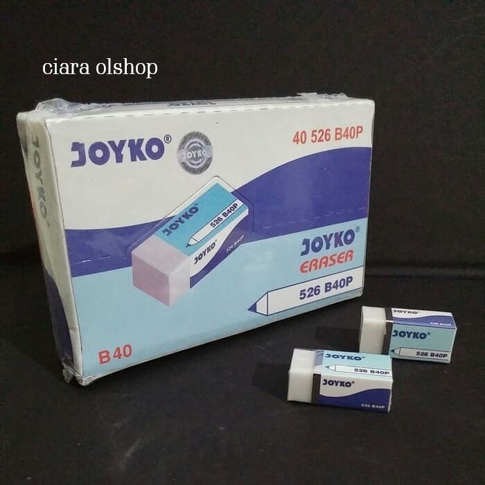 

Penghapus JOYKO Kecil Putih/Eraser Joyko B40P/Hapusan Stip Joyko ( 1 pcs )