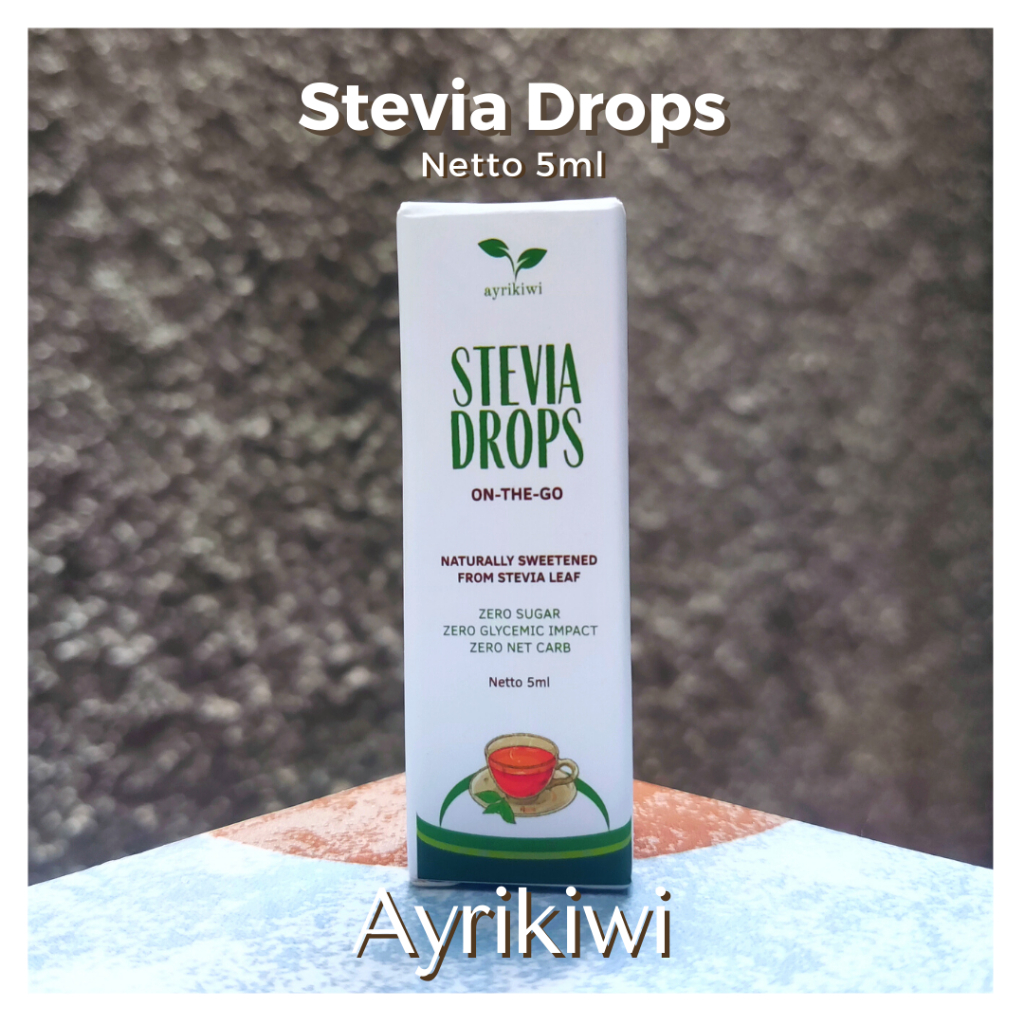 

Ayree Stevia Drops - Stevia Natural Sweetener 5mL
