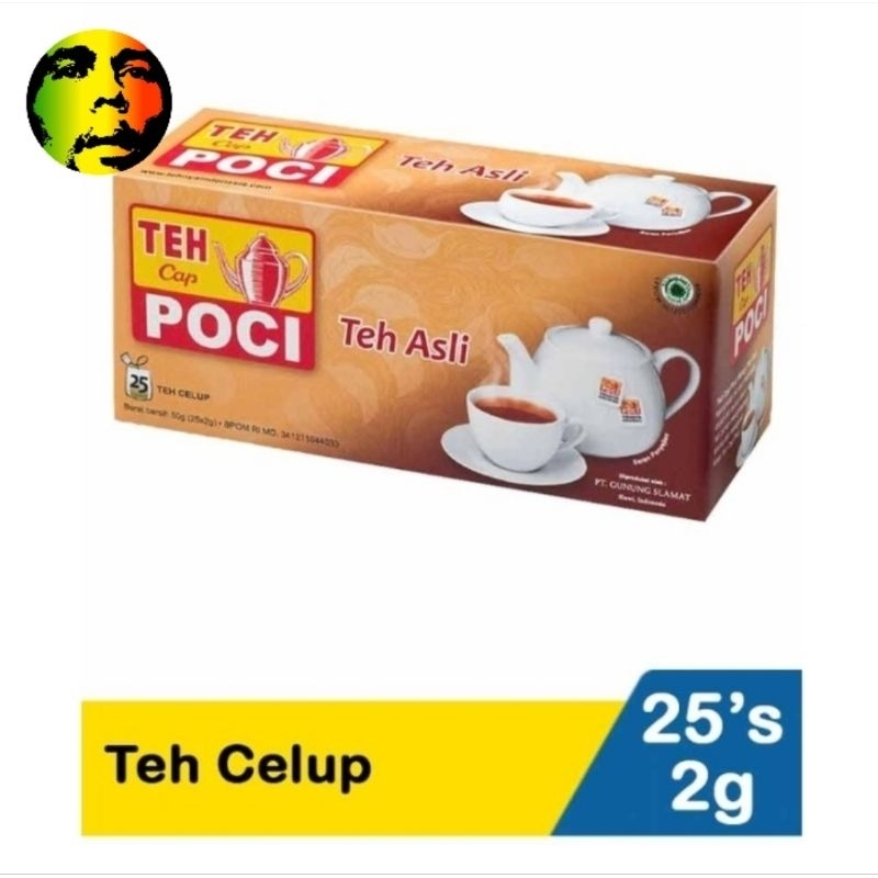 

Teh cap poci asli celup 25s